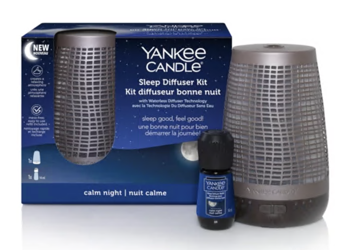 Ультразвуковой  диффузор для сна Yankee Candle, бронзовый 