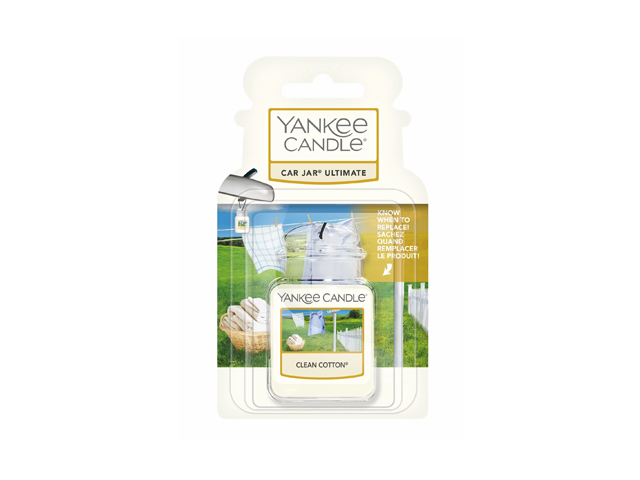 Авто ароматические стики Yankee Candle,Чистое белье/Clean cotton